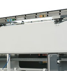 PULL-DOWN ASSIST LADDER RACK